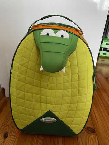 Valise crocodile 