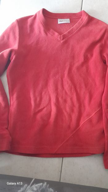 Polaire rouge
