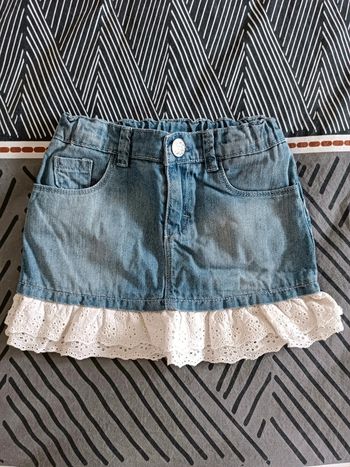 Jupe en jeans 5 ans