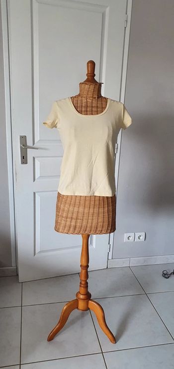 T-shirt MC femme jaune taille L LC4