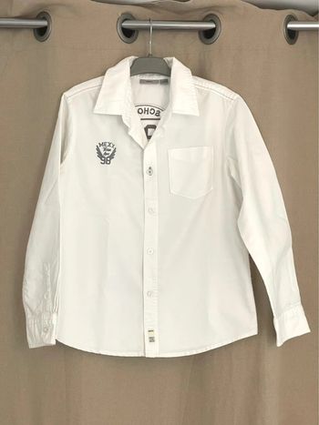 Chemise blanche manches longues - Mexx - 7/8 ans