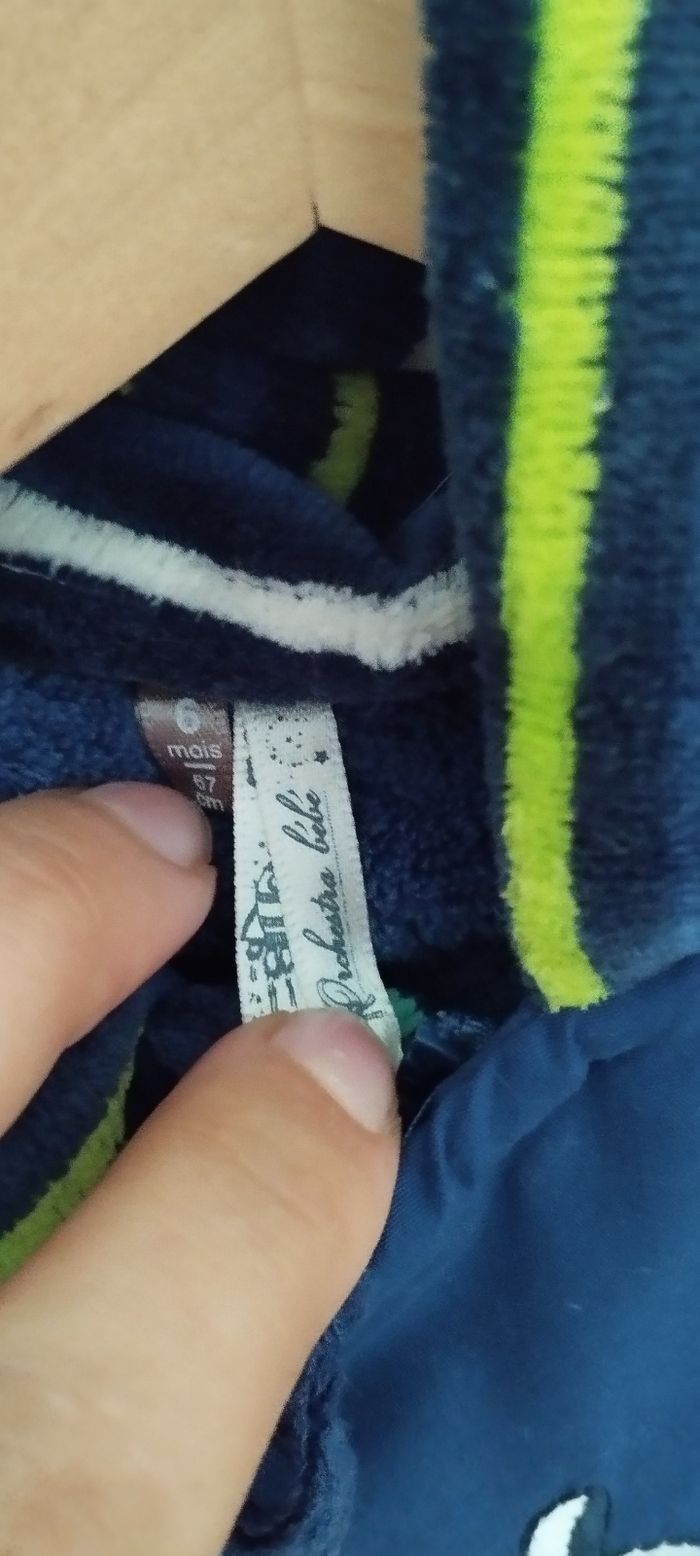 Combinaison/ manteau garçon 6 mois orchestra - photo numéro 2