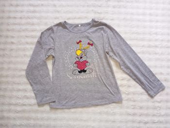 Tshirt ML fille 10/11ans 🩶🤍