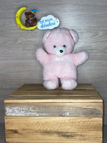 TC116 doudou ours 🐻 tartine et chocolat