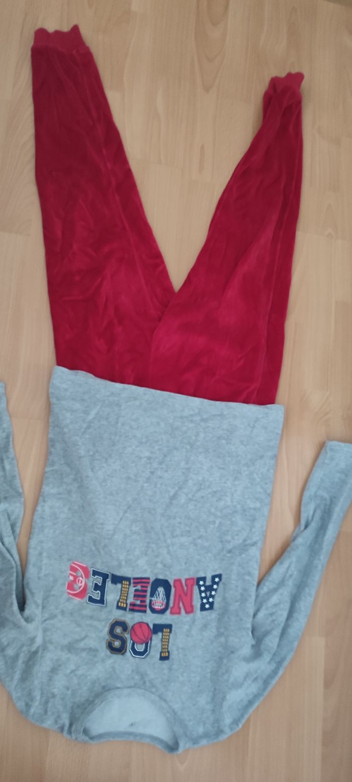 pyjama velours  12 ans la redoute garcon