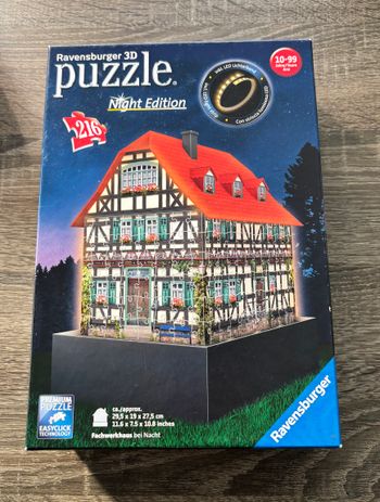 maison puzzle night édition 3D