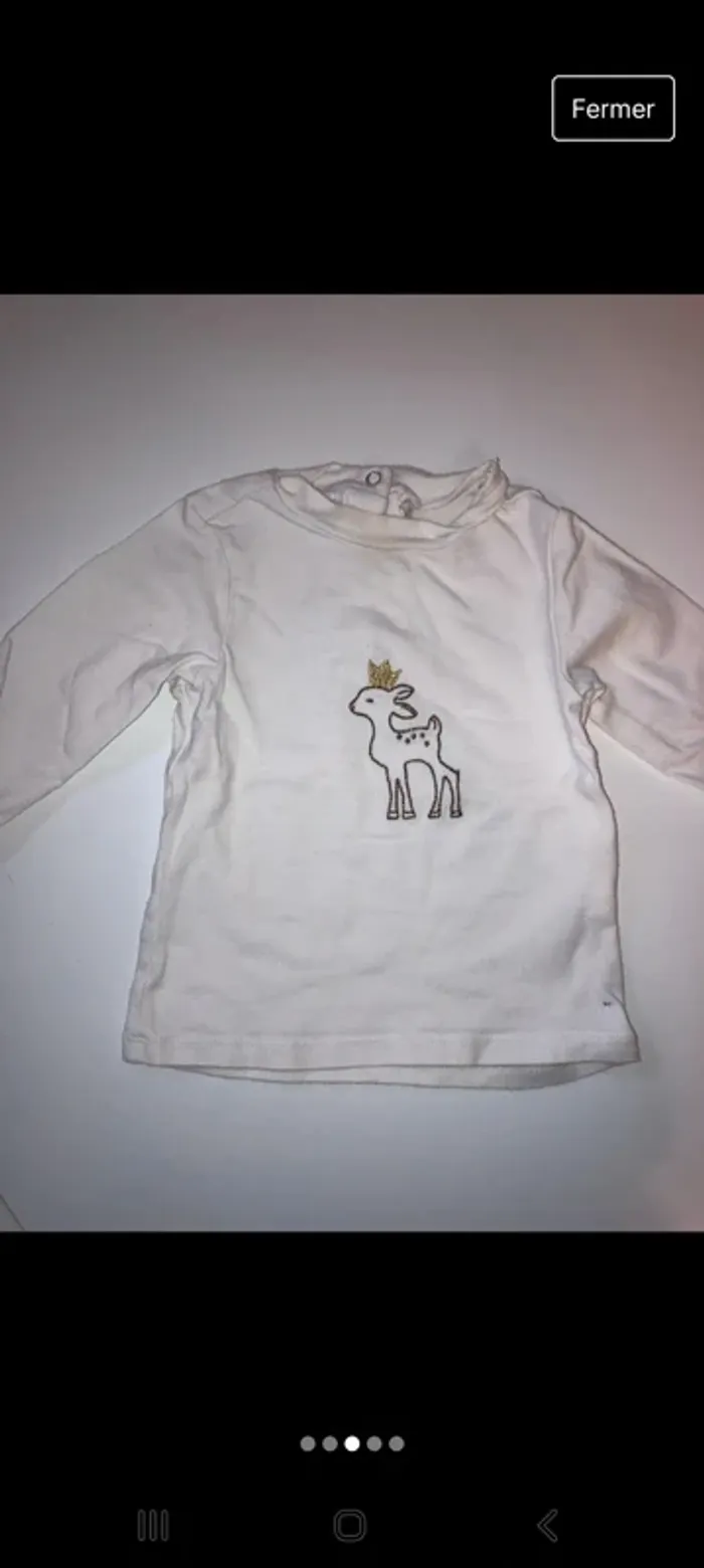 Ensemble robe tee shirt 12 mois orchestra - photo numéro 3