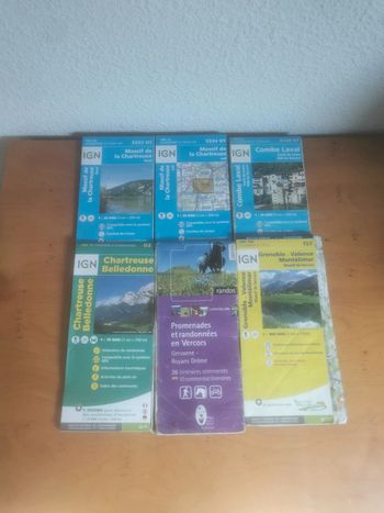 Lot de carte ign