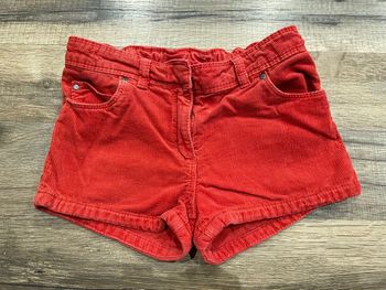 Short velours 8 ans