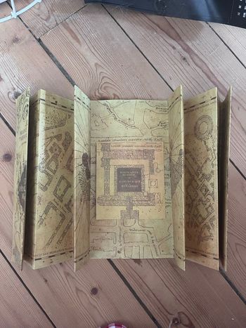 Mini carte du Maraudeur Harry Potter