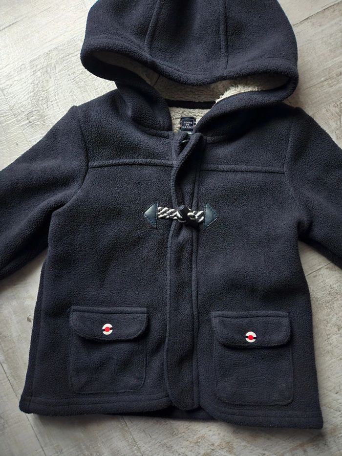 Duffle coat chaud 12 mois terre de marin - photo numéro 3