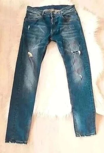 Jean skinny homme avec trous Dsquared2 taille 44 IT coloris bleu