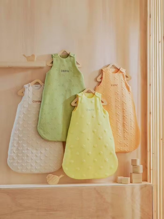 Gigoteuse été motifs jacquard - 0 à 6 mois - photo numéro 2