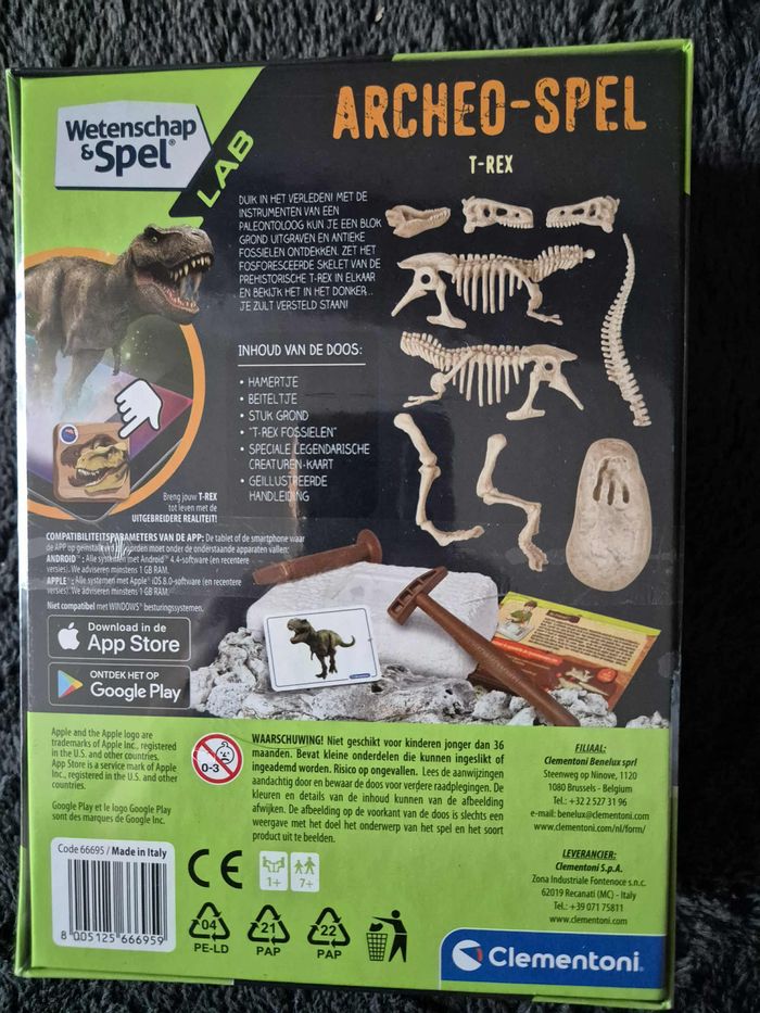 Clementoni - Science & Jeu - Archéo Ludic - T-Rex - photo numéro 3