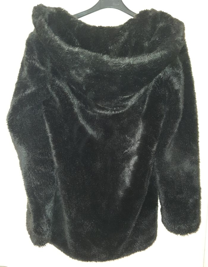 Manteau fausse fourrure zara 36 - photo numéro 2