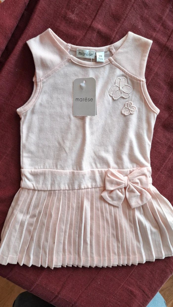Robe plissée été