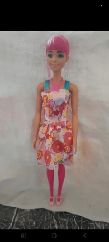 Robe courte Barbie