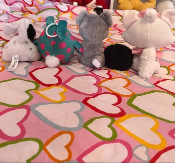 Lot de 5 petites peluches quasi neuves