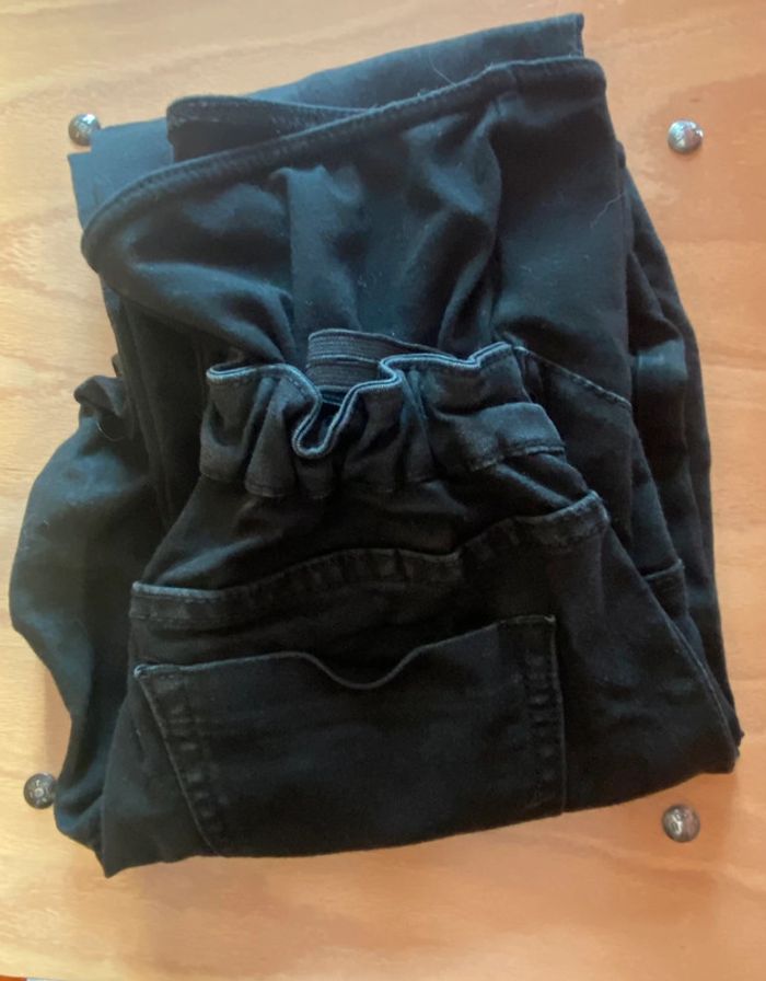 Jean grossesse avec bandeau Kiabi