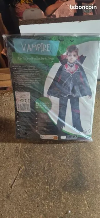 Déguisement Vampire enfant