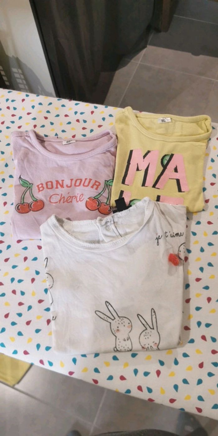 T-shirts 24 mois