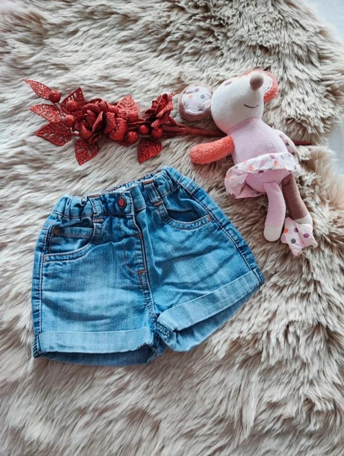 Ensemble  t-shirt short 12 mois - photo numéro 5
