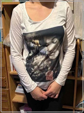 T  shirt  manche  longue taille 46/48