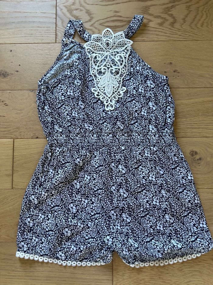 Combinaison à fleurs et broderie mini Molly 12/14 ans - photo numéro 6