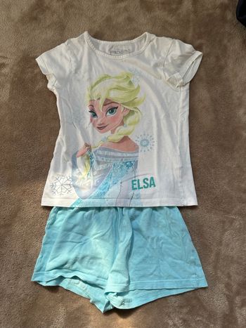 Ensemble pyjama reine des neiges 