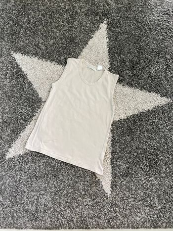 Débardeur crème type Marcel garçon La Redoute 138 cm