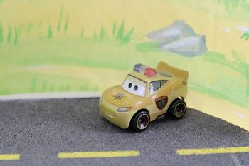 Disney Pixar cars mini racer Flash Mc Queen deputy lighning