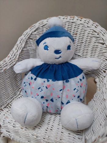 Uriage - doudou ours boule à bonnet