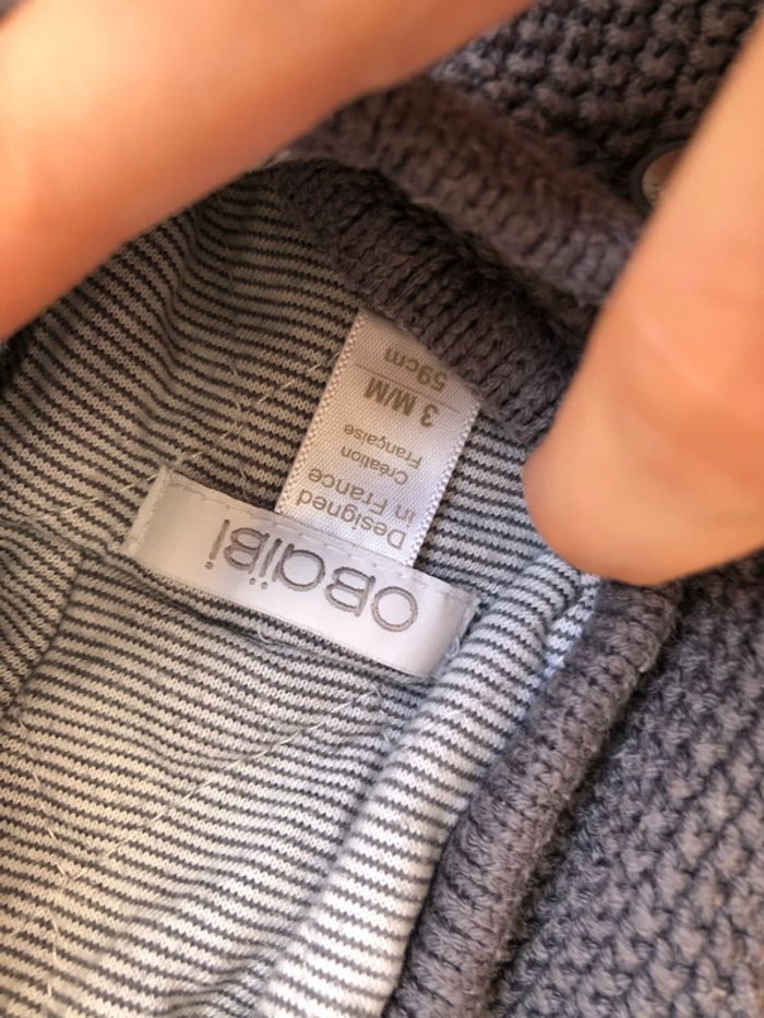 Manteau / 3mois / obaibi - photo numéro 2
