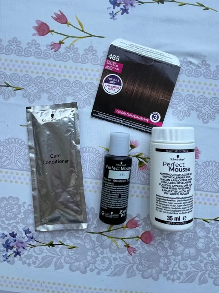 Schwarzkopf - Coloration perfect mousse brun marron chocolat 465