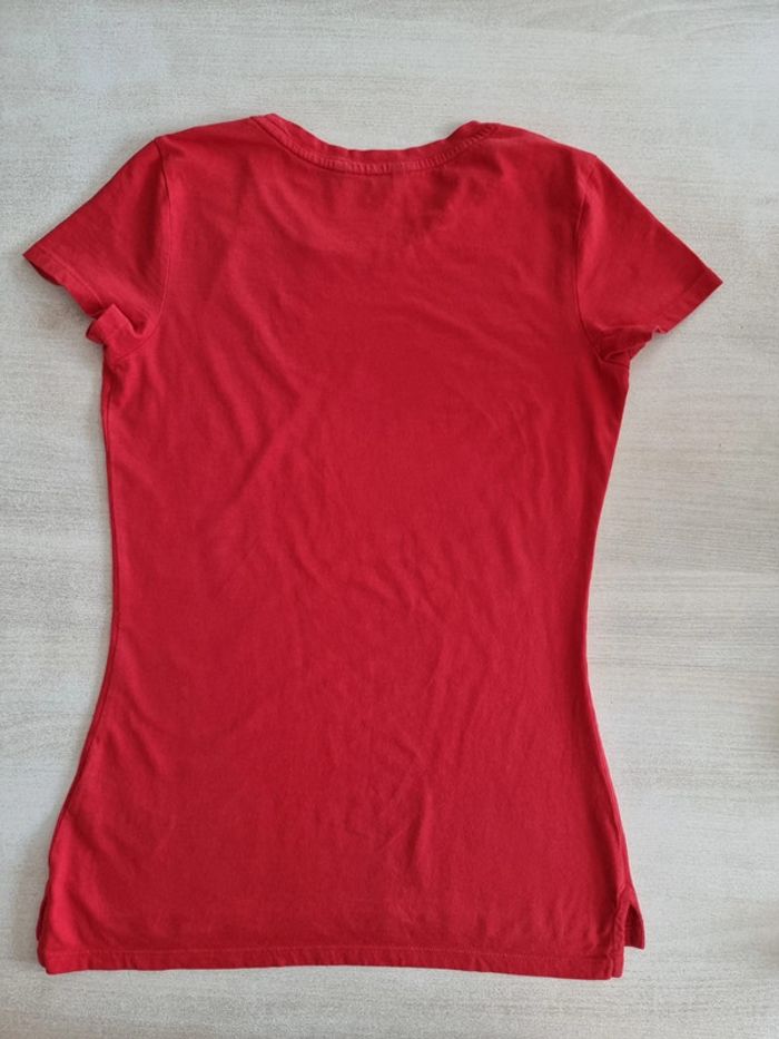 T-shirt rouge Tommy Hilfiger - Taille M - photo numéro 4
