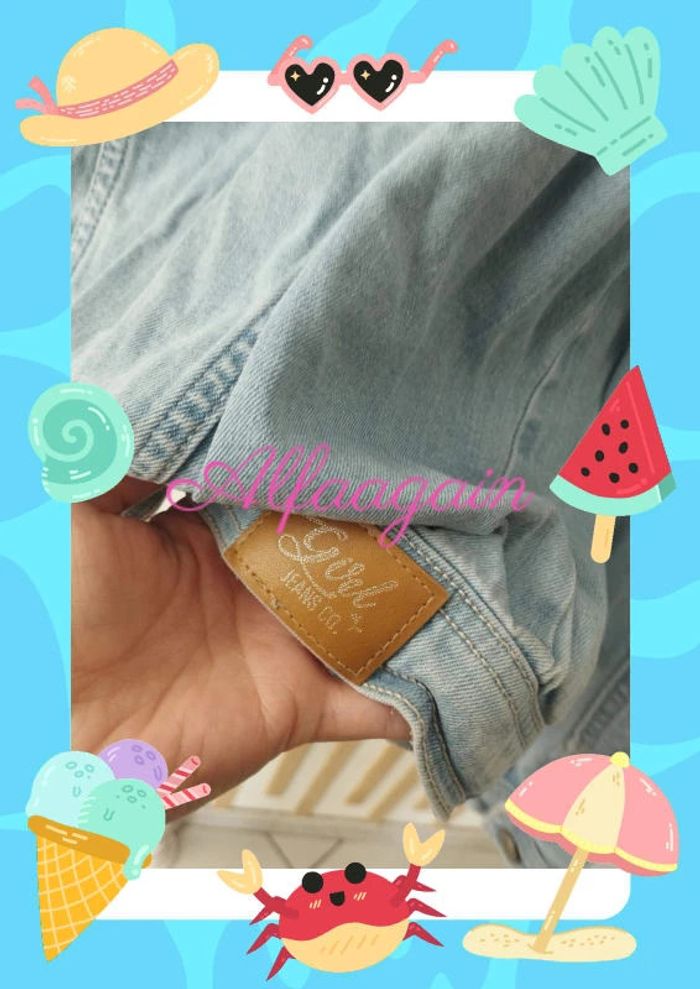 Veste jean clair tex 9/10ans - photo numéro 6