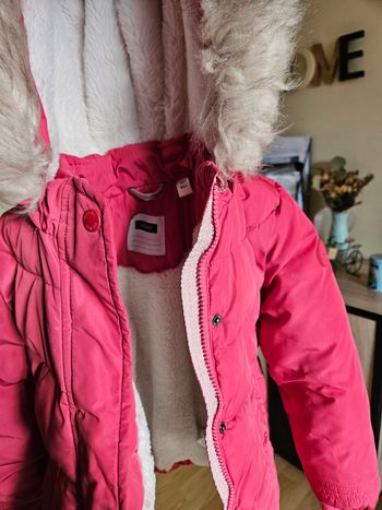 Manteau fourré okaidi