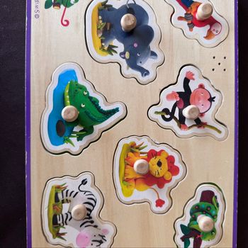 Puzzle animaux avec des sons