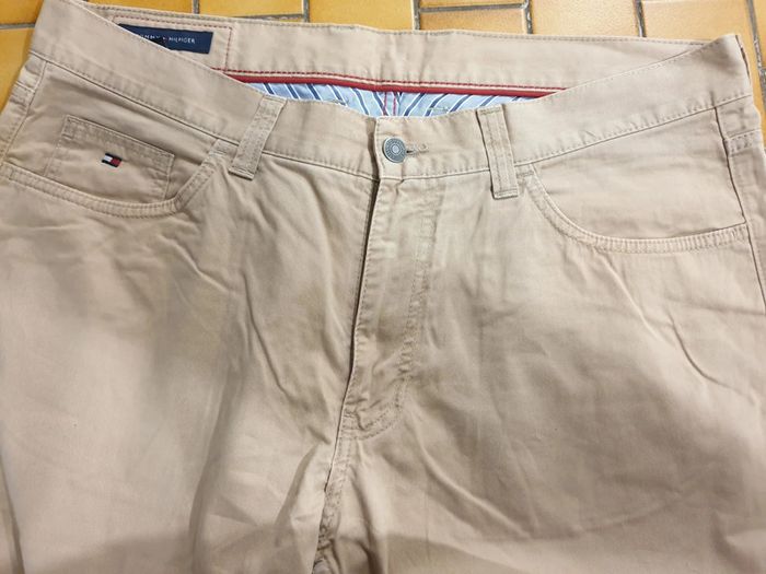 Pantalon homme Tommy Hilfiger W36 L34 beige - photo numéro 5