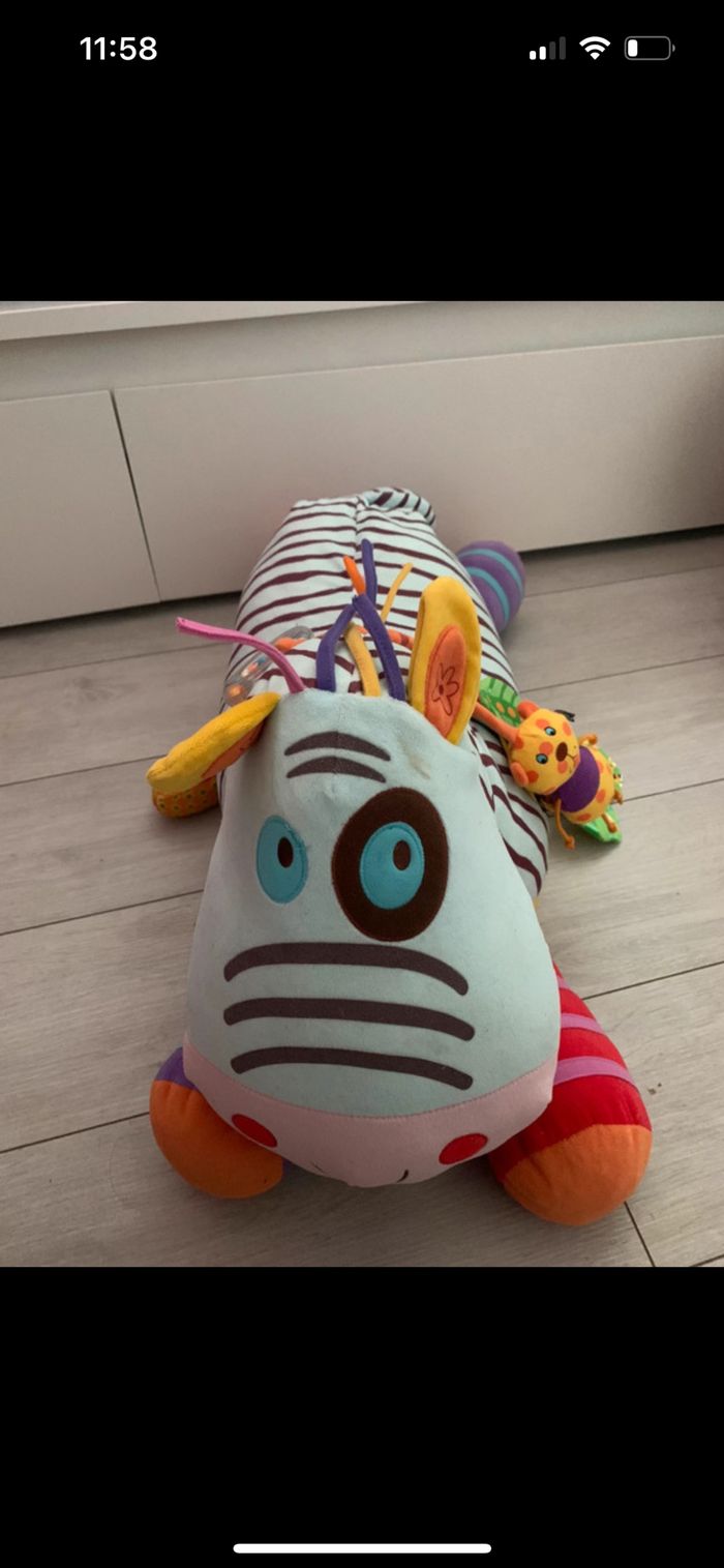 Mon grand zèbre bawi peluche activité