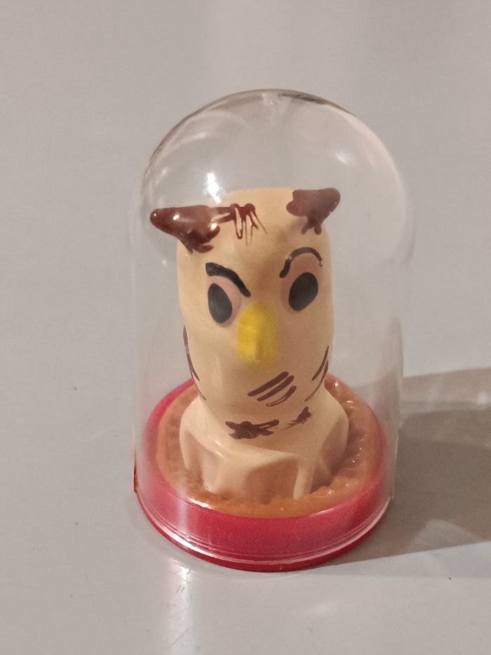 Figurine vintage chouette Rubber Doll - photo numéro 2