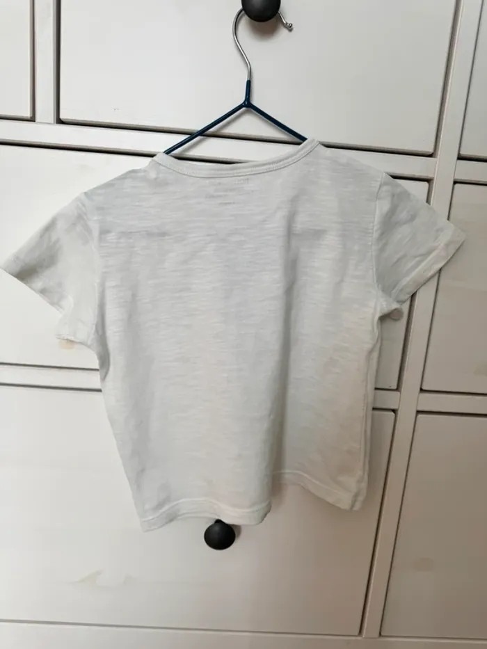 T-shirt blanc || Bout’chou || 24 mois - photo numéro 2