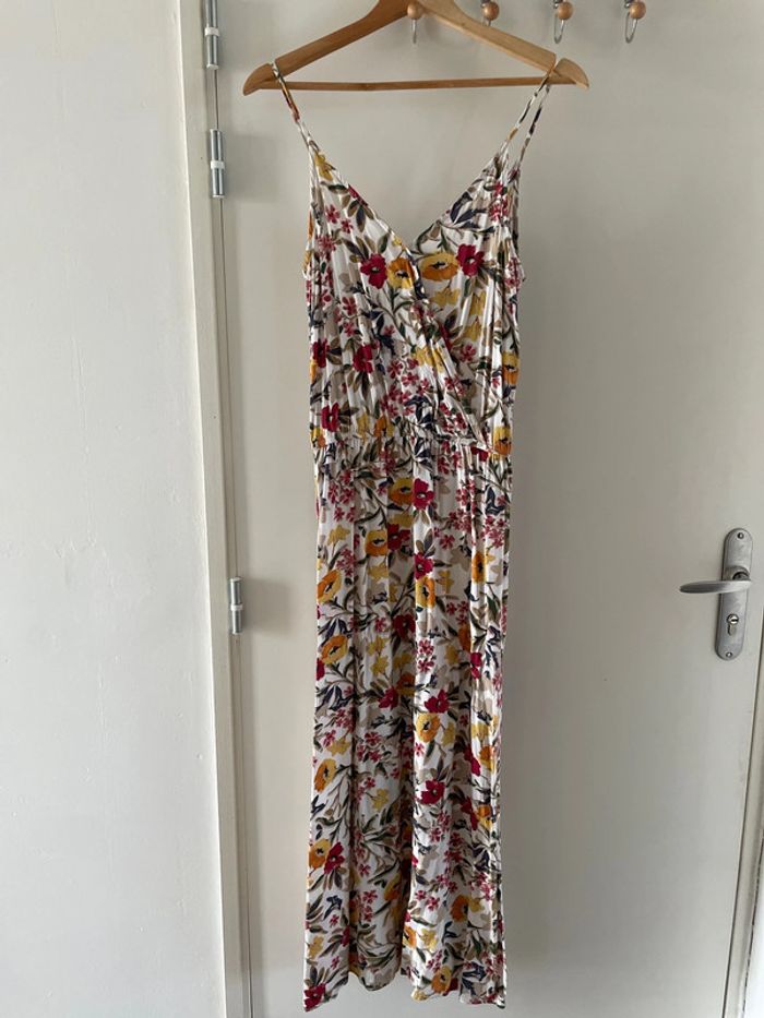 Robe longue à fleurs taille M - photo numéro 2