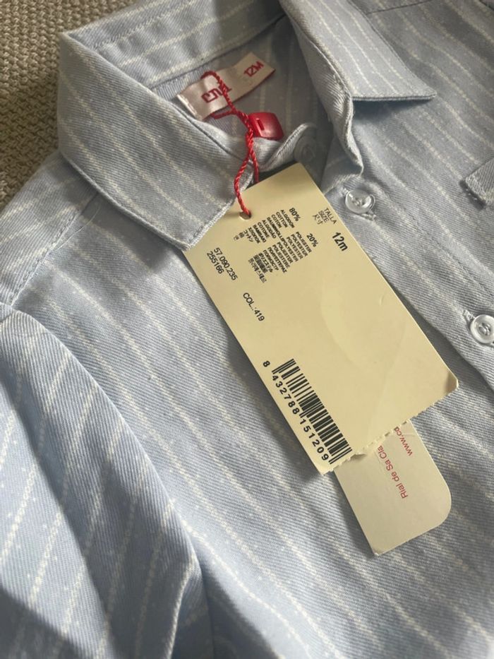 Chemise Condor neuve avec étiquette 12 mois - photo numéro 2