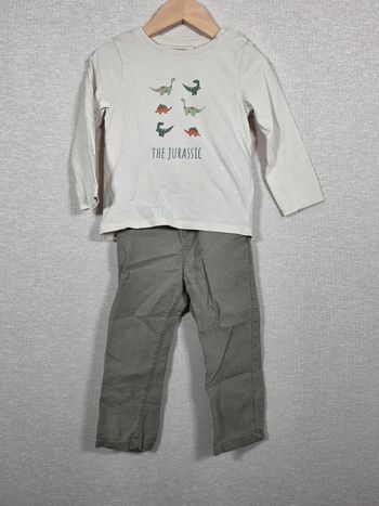 Ensemble 2 pièces t-shirt + pantalon orchestra 36 mois 92 cm