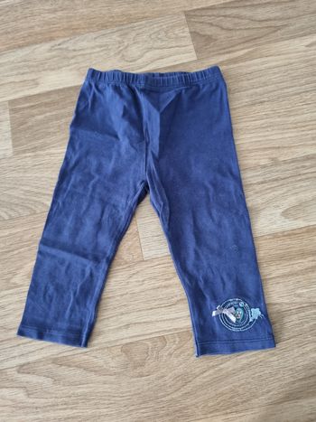 Legging bleu Sergent Major - 18 mois