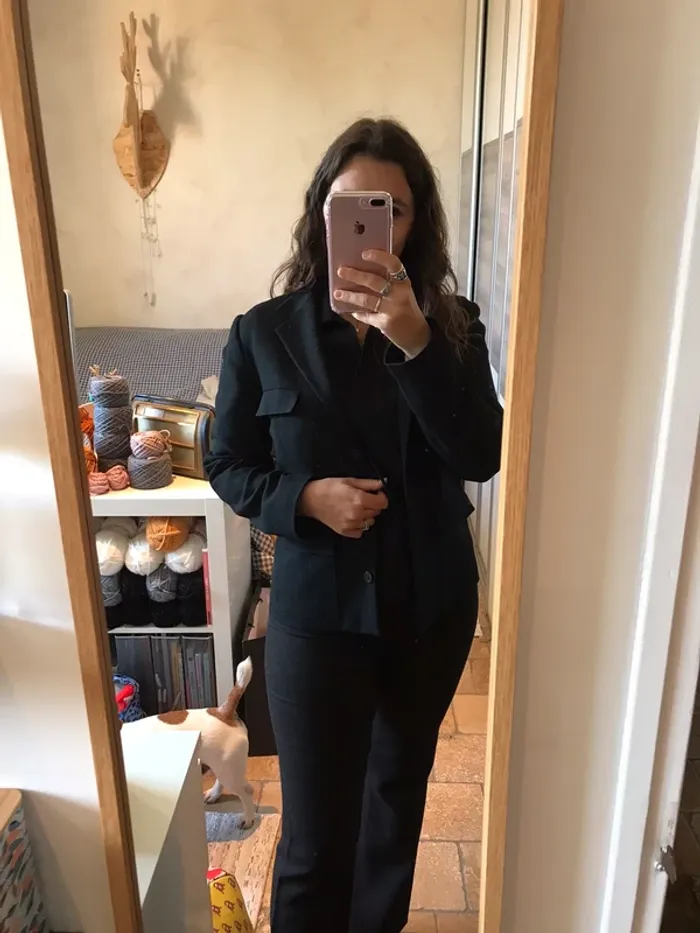 Tailleur pantalon 3 pièces Manoukian - Taille M/38 - photo numéro 4