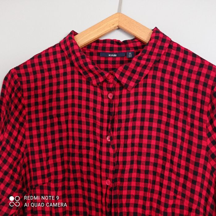 Robe rouge à carreaux t44 - photo numéro 5