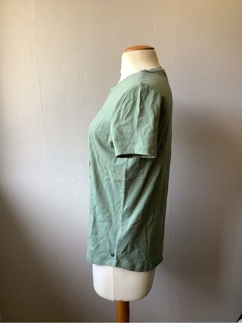 Tee-shirts Garcia kaki  zèbre 