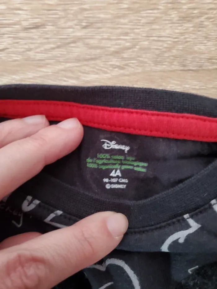 T shirt manches longues Mickey 4 ans - photo numéro 3